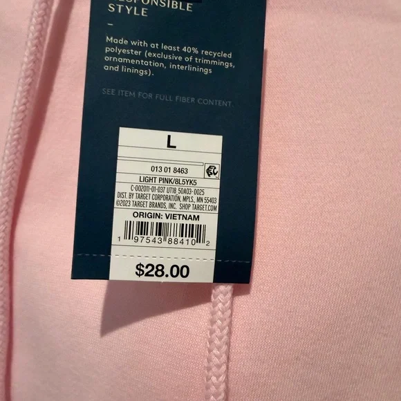 Universal Thread Light Pink Hoodie - Picture 3 of 3